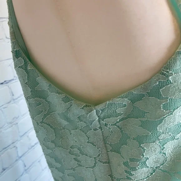 Speechless Lace Green Dress - Picture 6 of 7